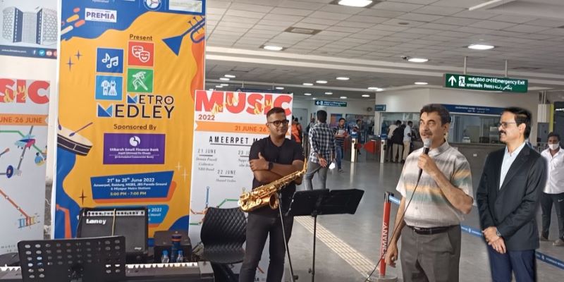 ‘Busking’ Under The Glory Of Music
